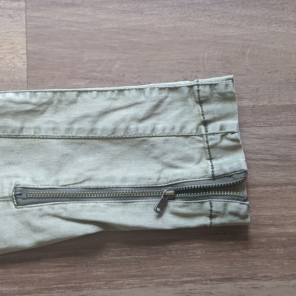 H&M LOGG skinny cargo pants sz 4 - Picture 3 of 5